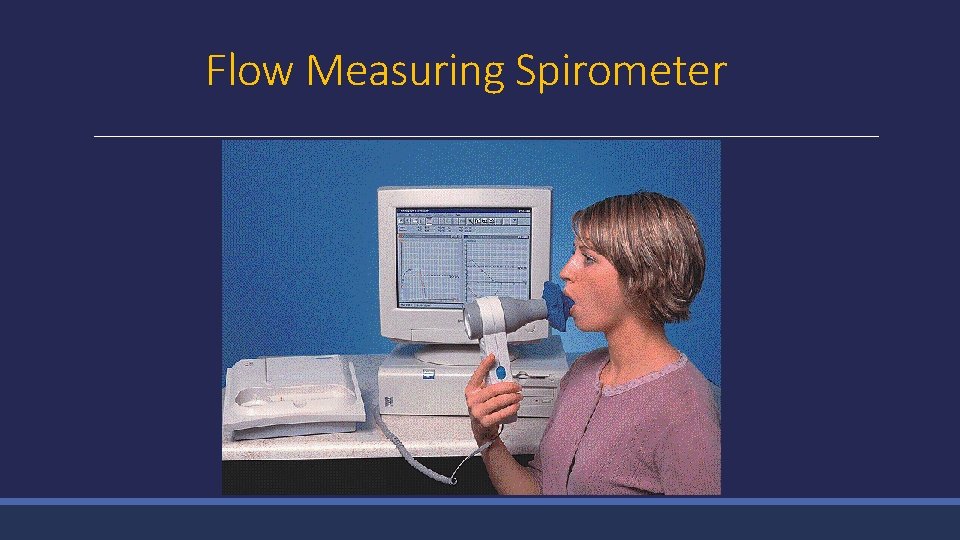 Flow Measuring Spirometer 