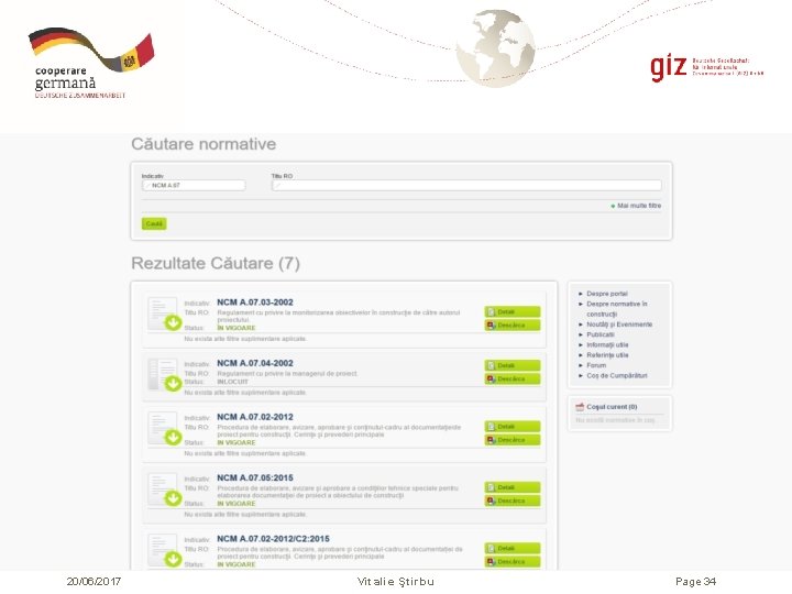 20/06/2017 Vitalie Ştirbu Page 34 