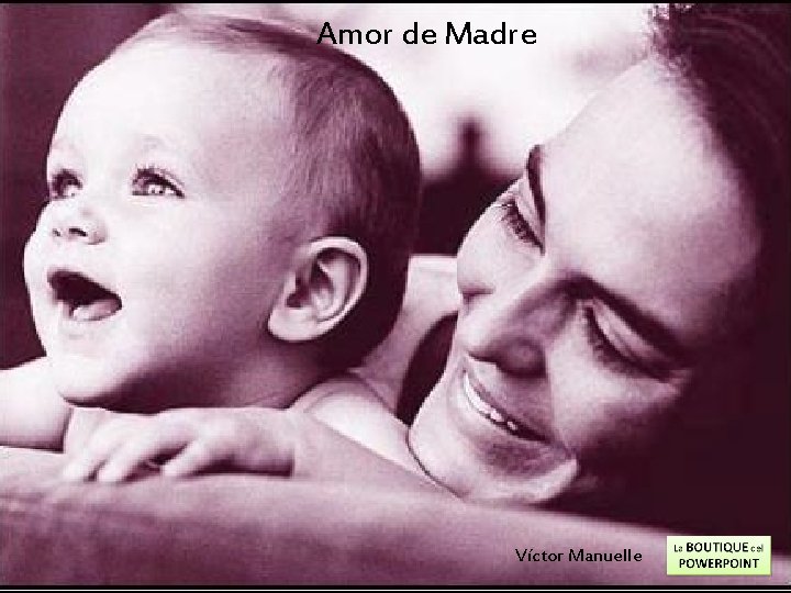 Amor de Madre Víctor Manuelle 