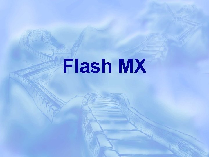 Flash MX 