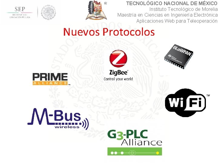 TECNOLÓGICO NACIONAL DE MÉXICO Instituto Tecnológico de Morelia Maestría en Ciencias en Ingeniería Electrónica