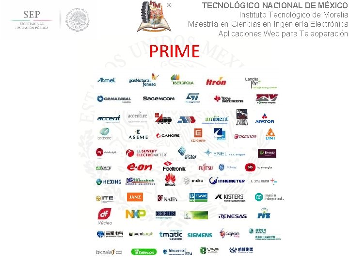 TECNOLÓGICO NACIONAL DE MÉXICO Instituto Tecnológico de Morelia Maestría en Ciencias en Ingeniería Electrónica