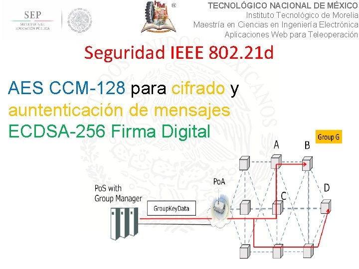 TECNOLÓGICO NACIONAL DE MÉXICO Instituto Tecnológico de Morelia Maestría en Ciencias en Ingeniería Electrónica