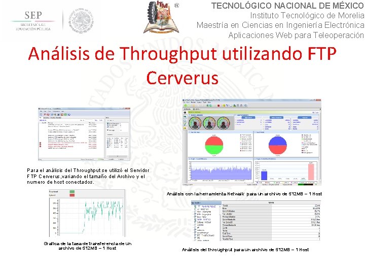 TECNOLÓGICO NACIONAL DE MÉXICO Instituto Tecnológico de Morelia Maestría en Ciencias en Ingeniería Electrónica