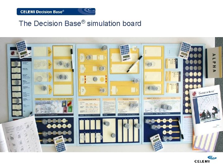 The Decision Base® simulation board 