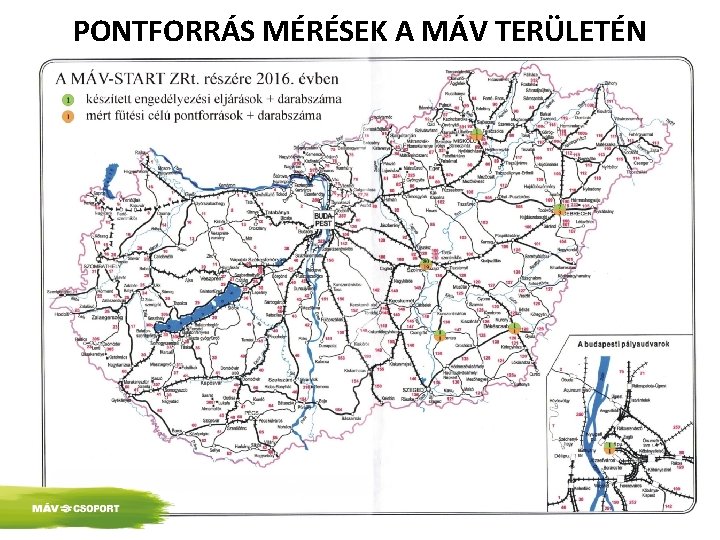 PONTFORRÁS MÉRÉSEK A MÁV TERÜLETÉN 