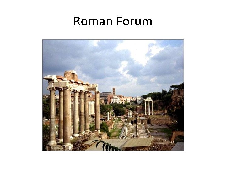 Roman Forum 