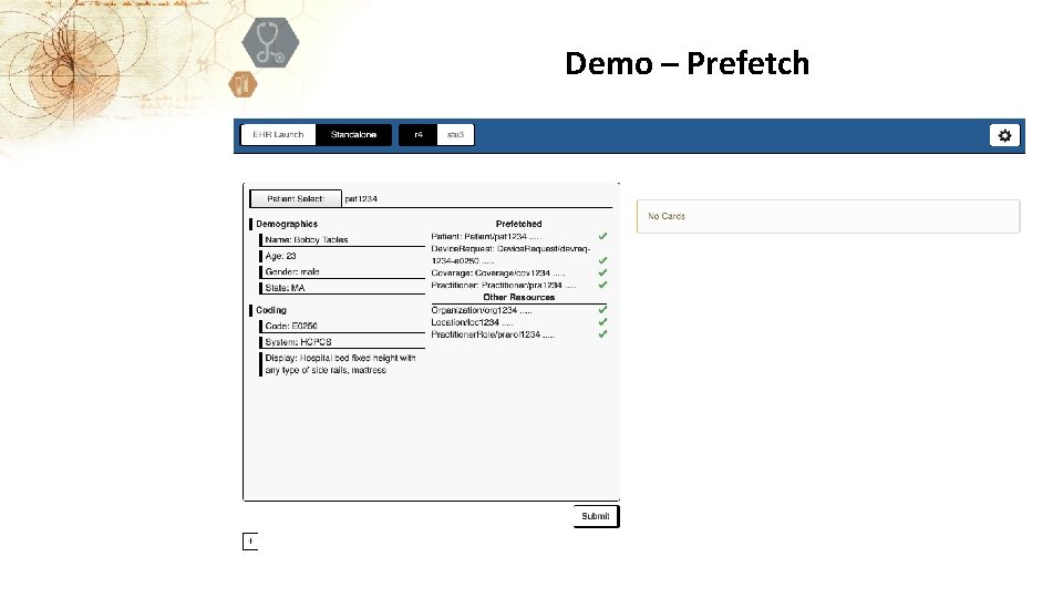 Demo – Prefetch 