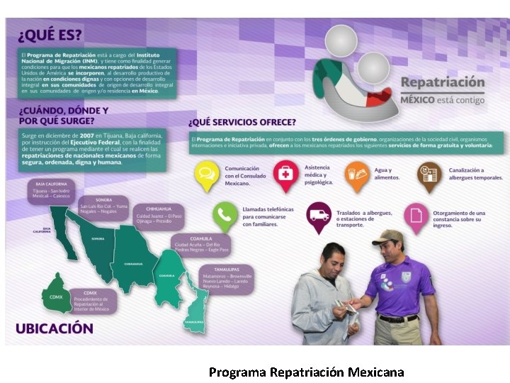 Programa Repatriación Mexicana Programa Repatriación Mexicana