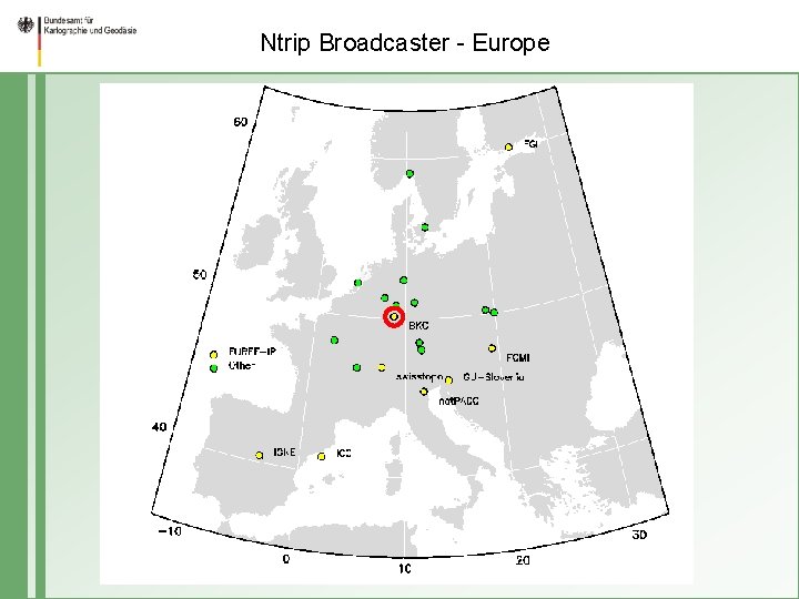 Ntrip Broadcaster - Europe 