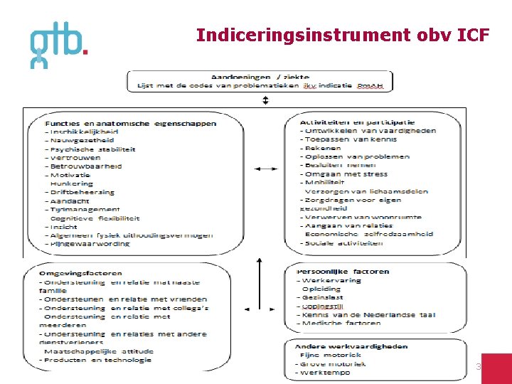 Indiceringsinstrument obv ICF 3 