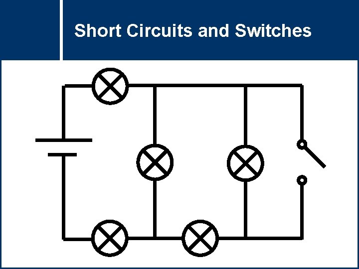 Short Circuits and Switches Short Circuits and Switches