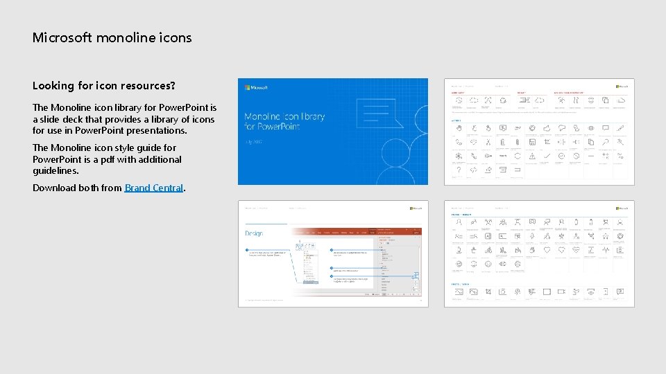Microsoft monoline icons Looking for icon resources? The Monoline icon library for Power. Point