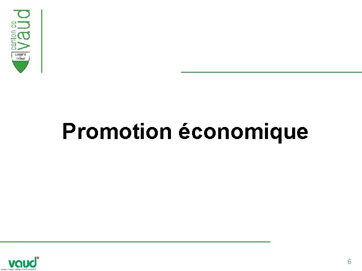 Promotion économique 6 