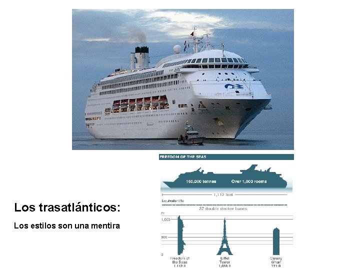 Los trasatlánticos: Los estilos son una mentira 