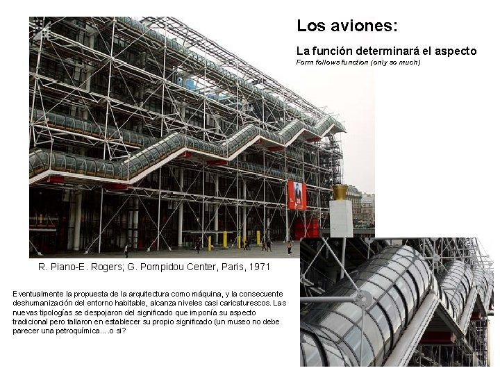 Los aviones: La función determinará el aspecto Form follows function (only so much) R.