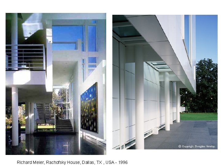 Richard Meier, Rachofsky House, Dallas, TX , USA - 1996 