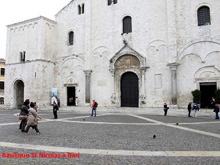 Basilique St Nicolas à Bari 