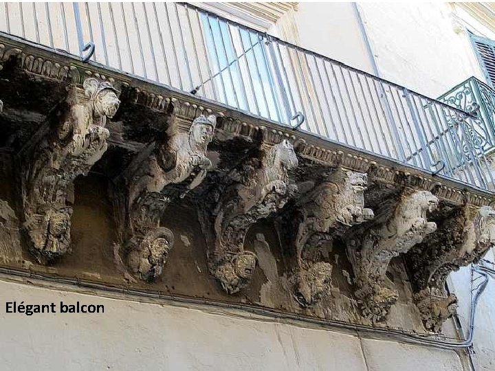 Elégant balcon 
