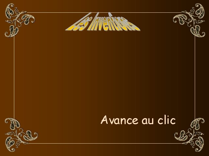 Avance au clic Avance au clic