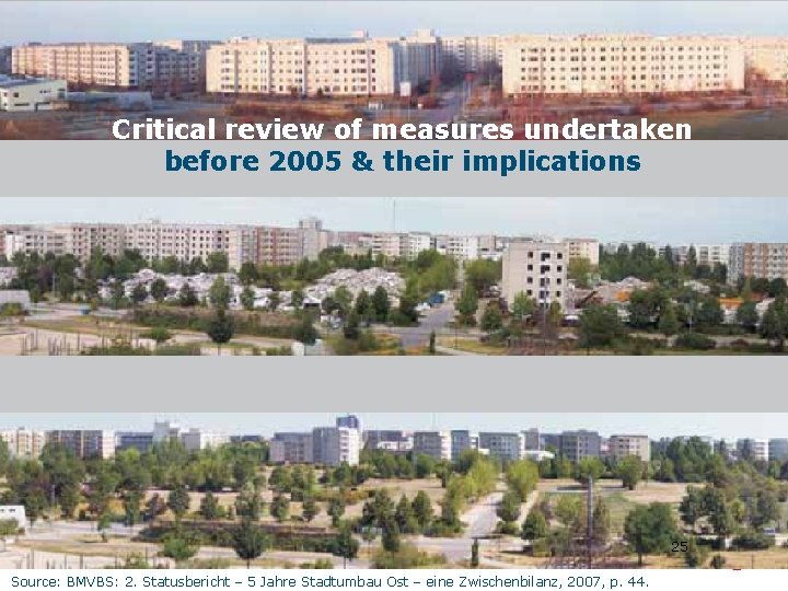 Critical review of measures undertaken before 2005 & their implications 06 March 2021 Source: