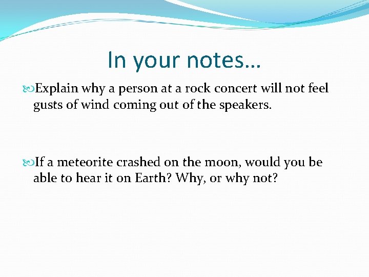 Sound Unit 13 Section 1 What Is Sound