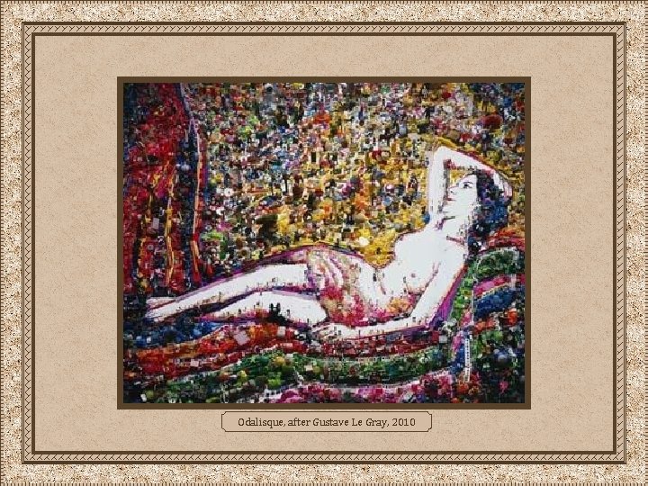 Odalisque, after Gustave Le Gray, 2010 