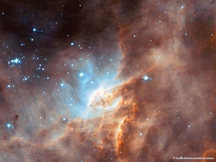 Sternentstehung in der großen Magellanschen Wolke 2 Große Galaxie verschluckt kleine 