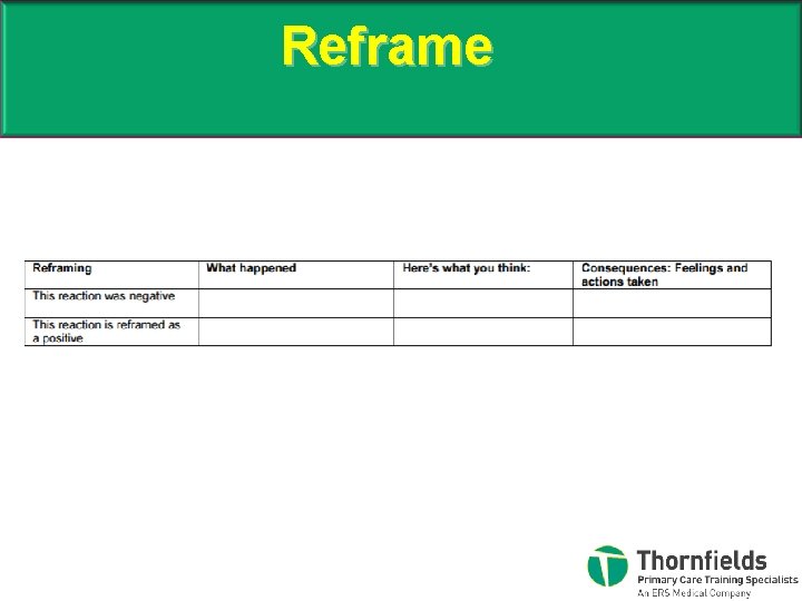 Reframe 