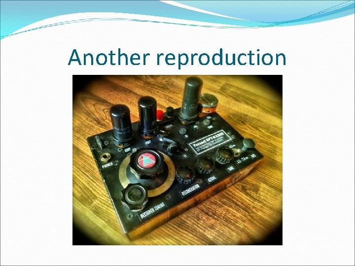 Another reproduction 