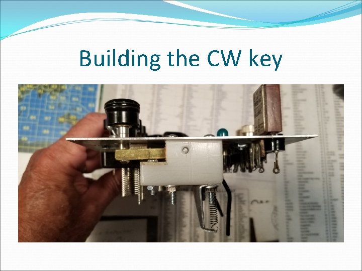 Building the CW key 