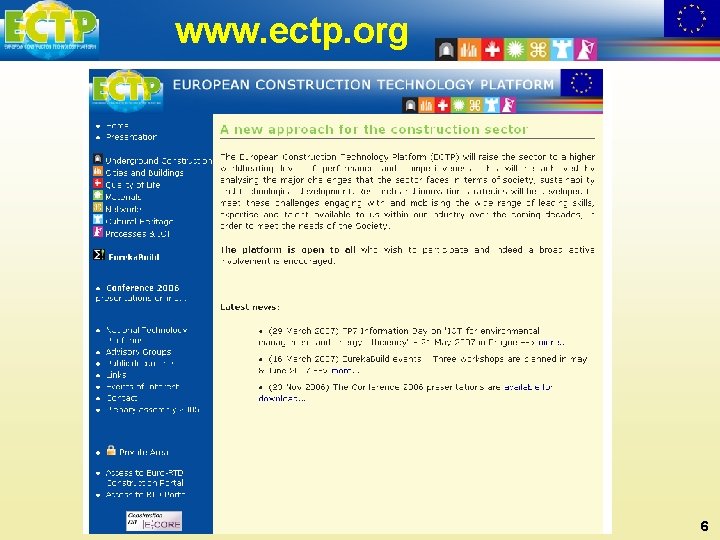 www. ectp. org 6 