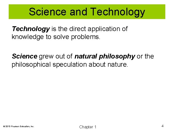Science and Technology is the direct application of knowledge to solve problems. Science grew