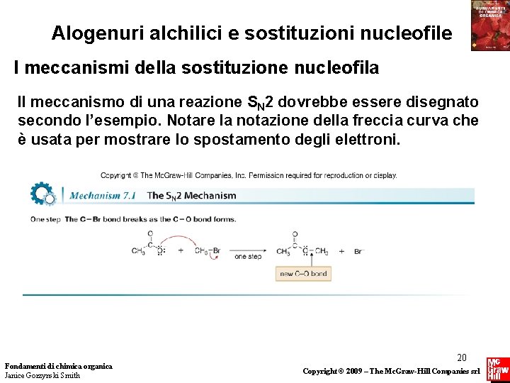 Alogenuri alchilici e sostituzioni nucleofile I meccanismi della sostituzione nucleofila Il meccanismo di una