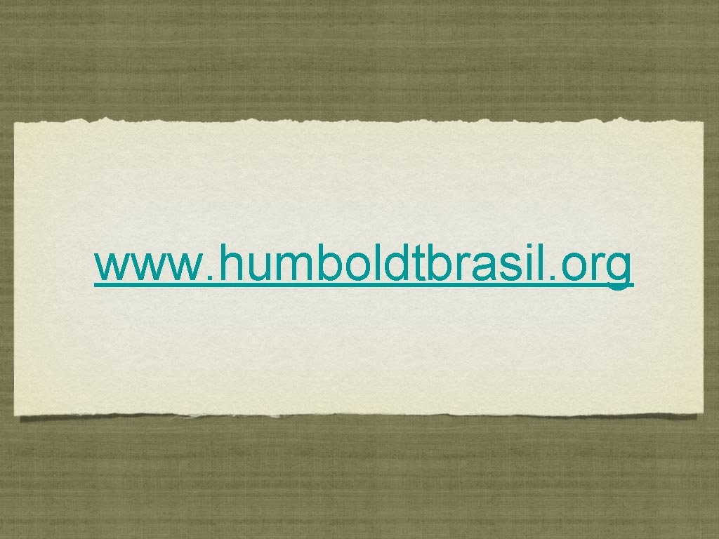 www. humboldtbrasil. org 