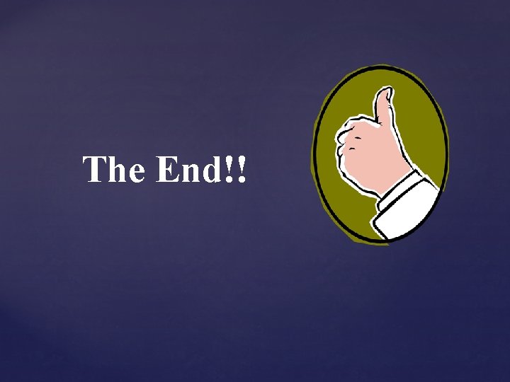 The End!! 