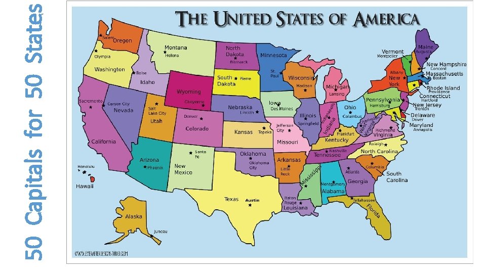50 Capitals for 50 States 