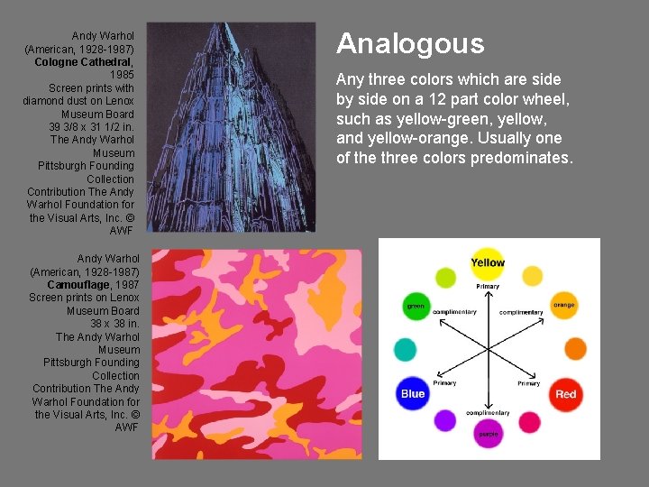 Andy Warhol (American, 1928 -1987) Cologne Cathedral, 1985 Screen prints with diamond dust on