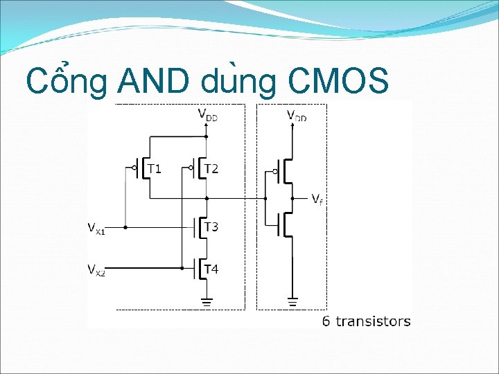 Cô ng AND du ng CMOS 