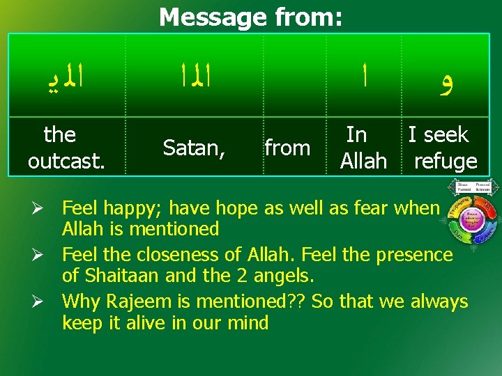 Message from: ﺍﻟ ﻳ the outcast. ﺍﻟ ﺍ Satan, ﺍ from ﻭ In I Message from: ﺍﻟ ﻳ the outcast. ﺍﻟ ﺍ Satan, ﺍ from ﻭ In I