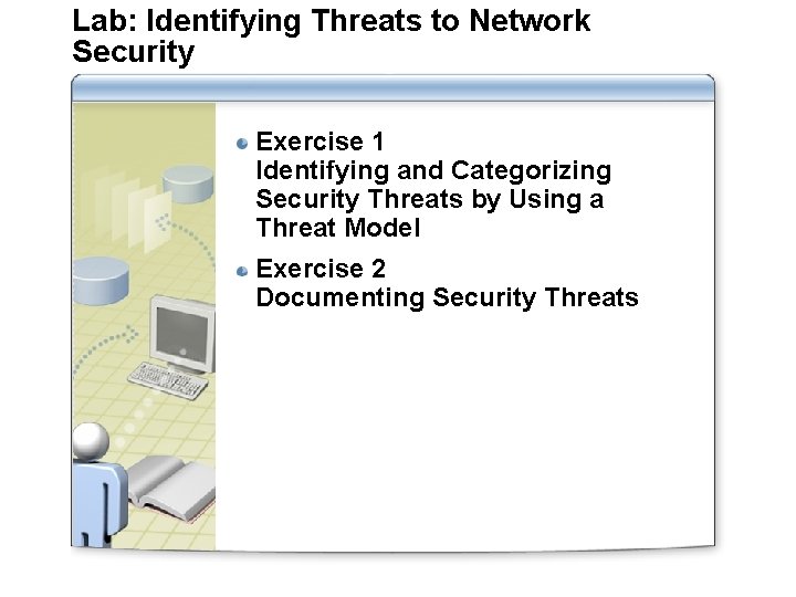 Lab: Identifying Threats to Network Security Exercise 1 Identifying and Categorizing Security Threats by