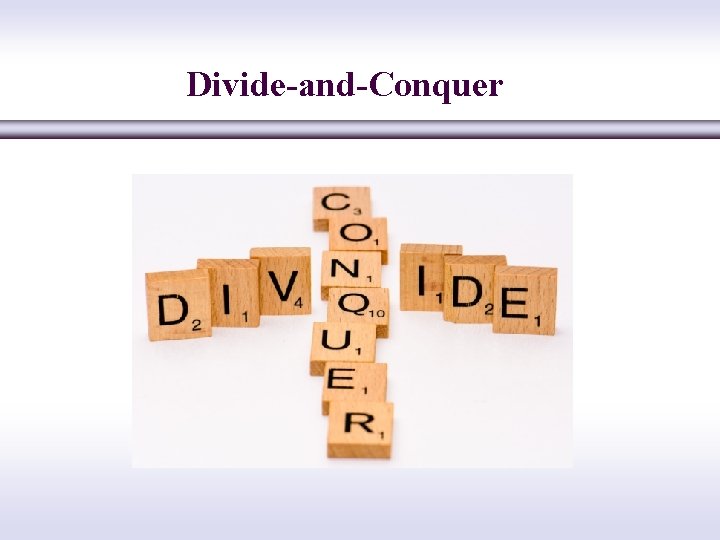 Divide-and-Conquer 