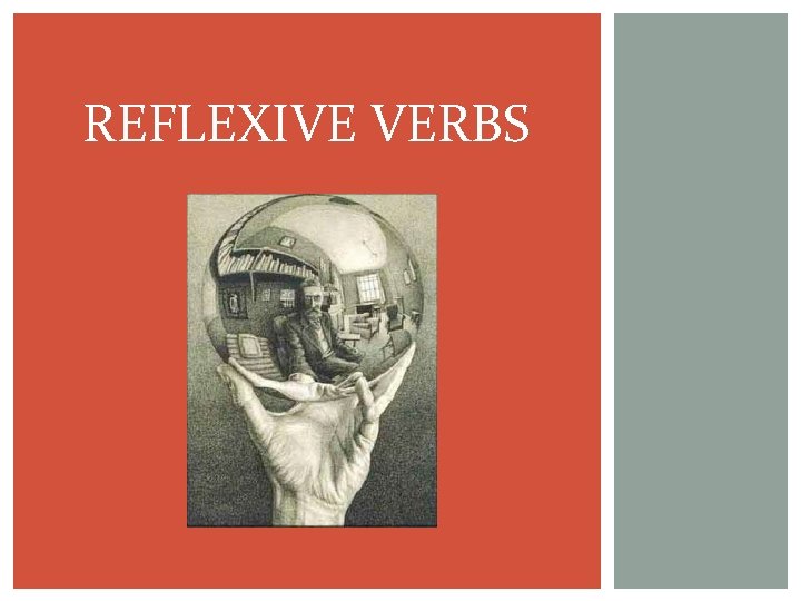 REFLEXIVE VERBS 