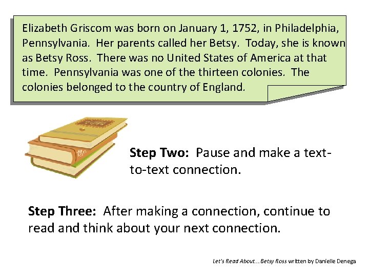 Elizabeth Griscom was born on January 1, 1752, in Philadelphia, Pennsylvania. Her parents called