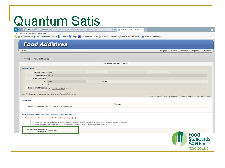 Quantum Satis n XXXXX Quantum Satis n XXXXX