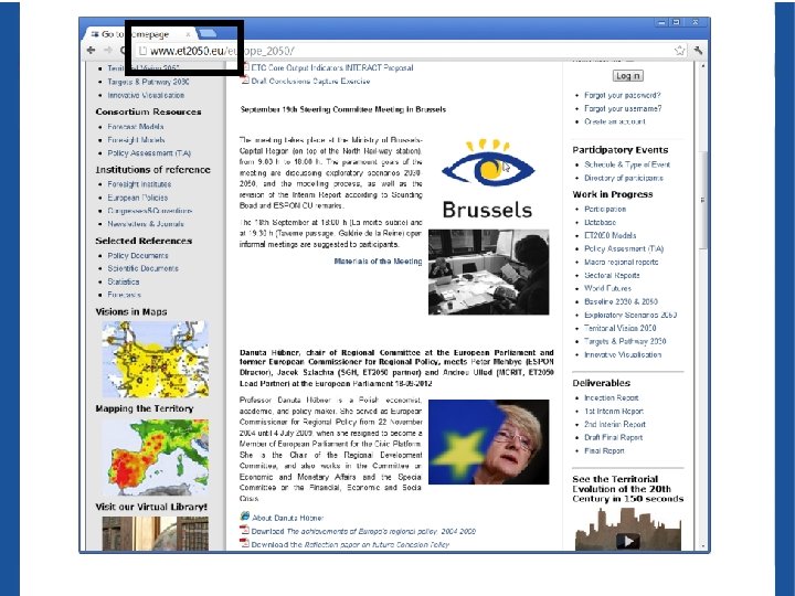 http: //www. et 2050. eu 