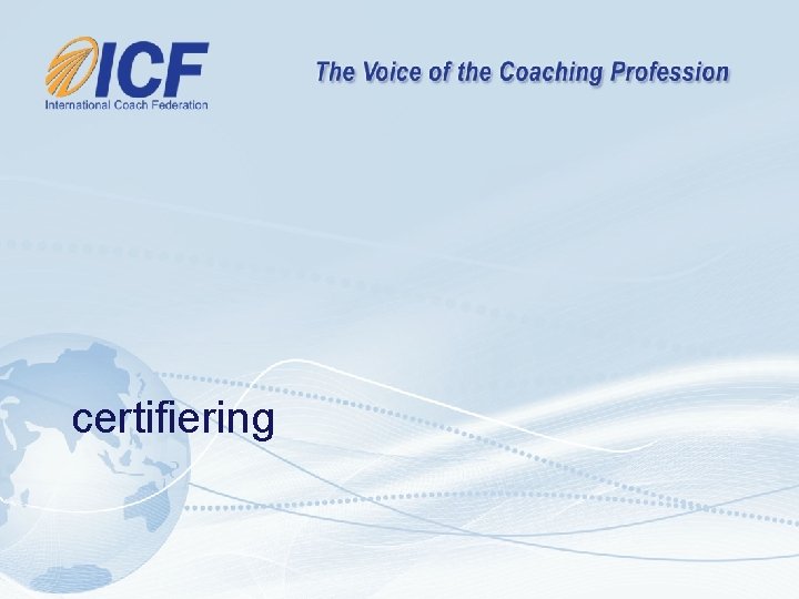 certifiering certifiering