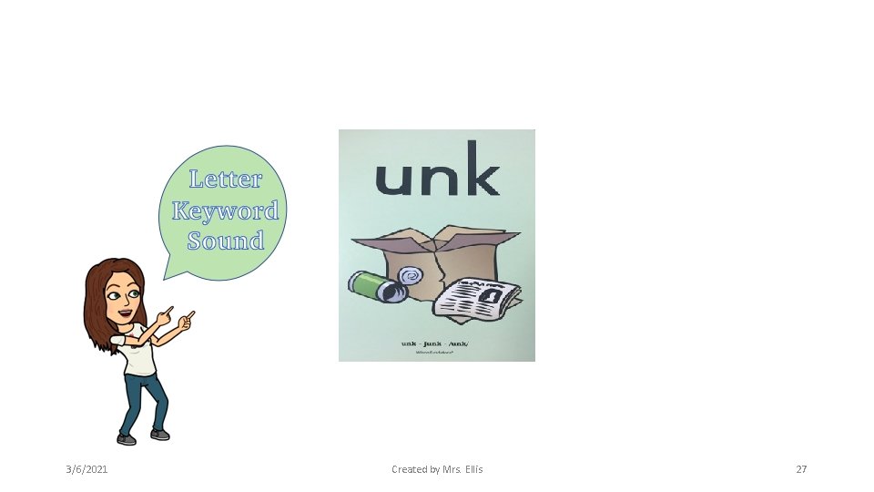 3/6/2021 Created by Mrs. Ellis 27 