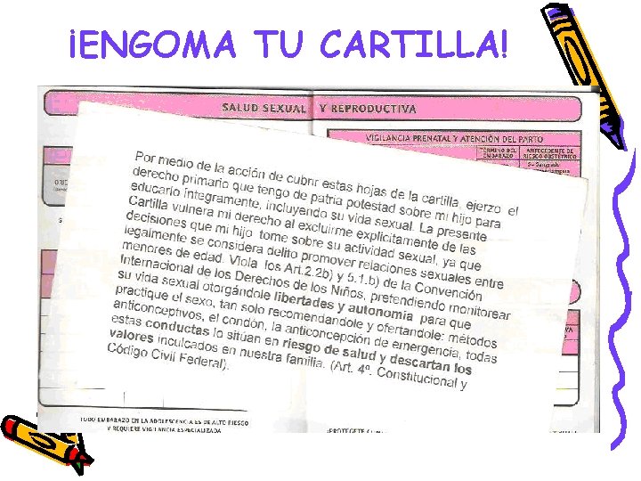 ¡ENGOMA TU CARTILLA! 