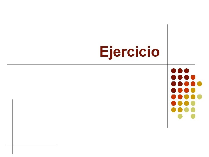 Ejercicio 